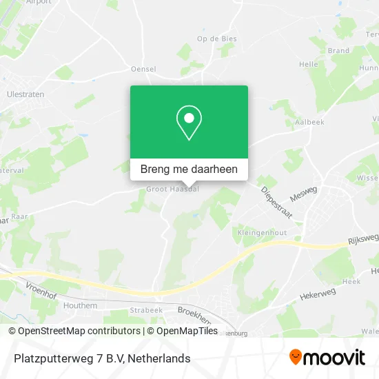 Platzputterweg 7 B.V kaart