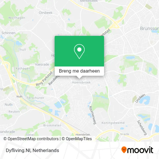 Dyfliving.Nl kaart