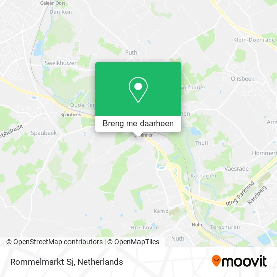Rommelmarkt Sj kaart