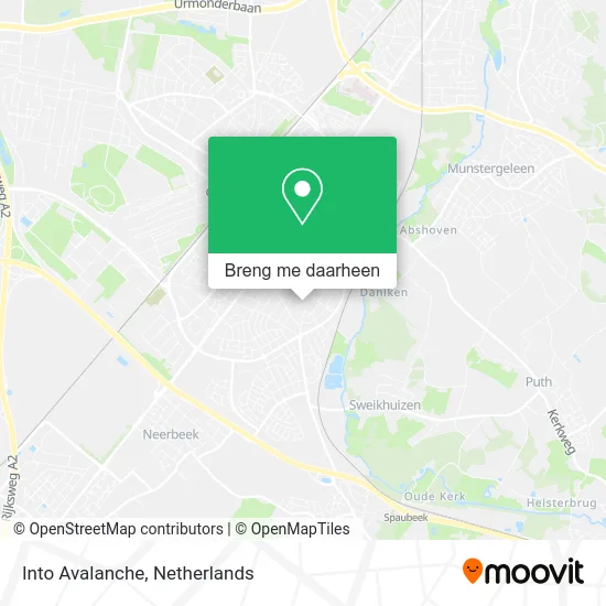 Into Avalanche kaart