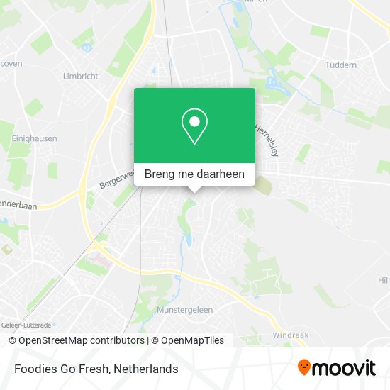 Foodies Go Fresh kaart