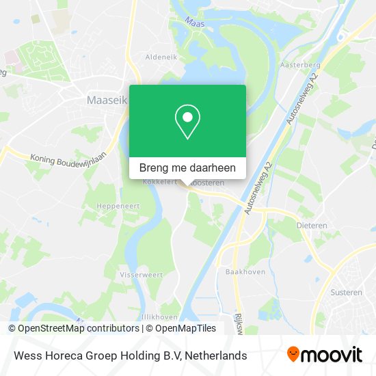 Wess Horeca Groep Holding B.V kaart