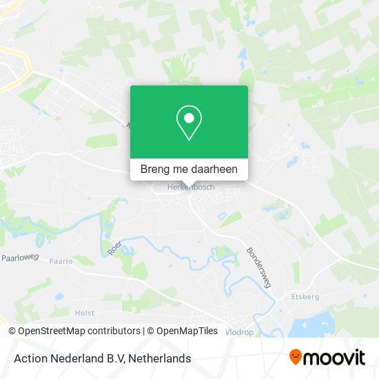 Action Nederland B.V kaart