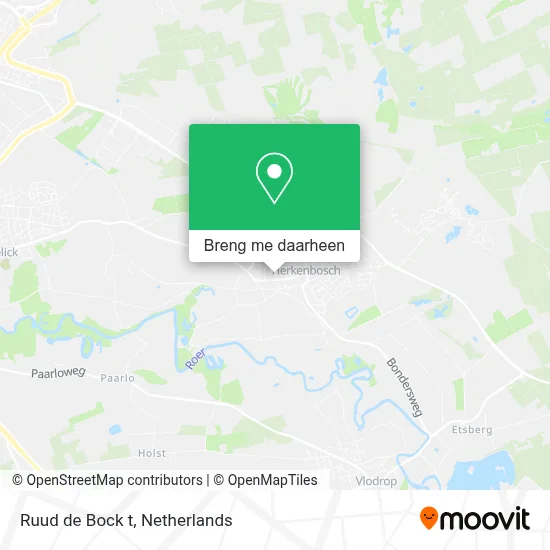 Ruud de Bock t kaart