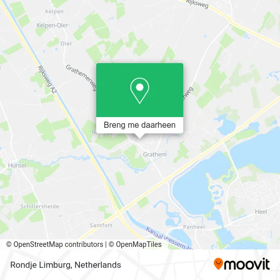 Rondje Limburg kaart