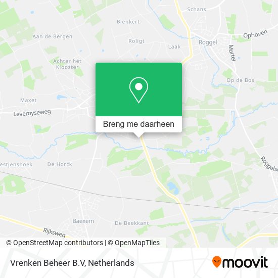 Vrenken Beheer B.V kaart