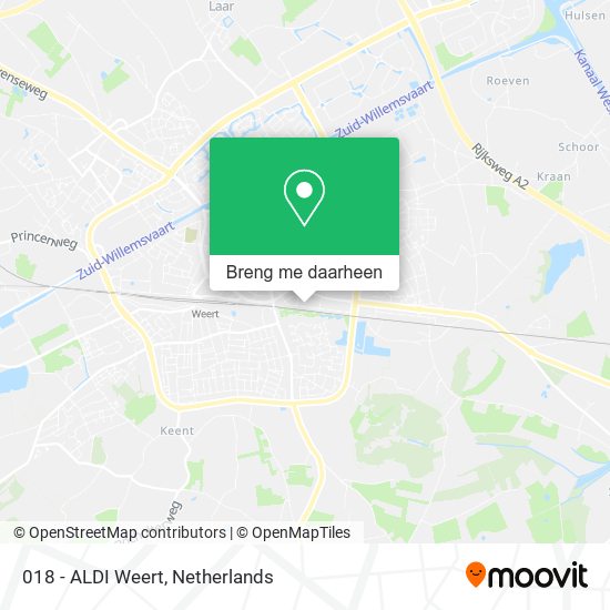 018 - ALDI Weert kaart