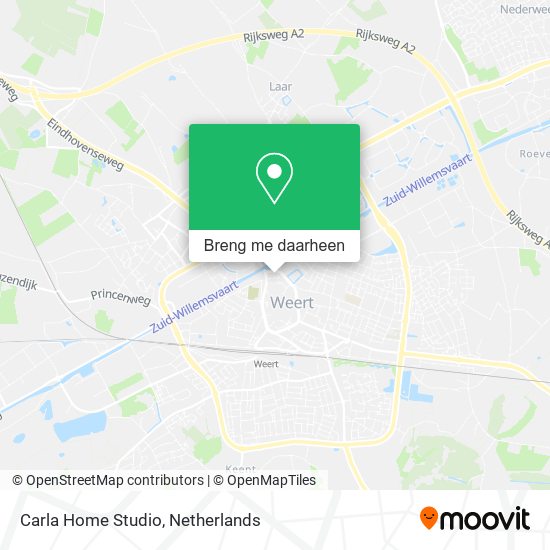 Carla Home Studio kaart