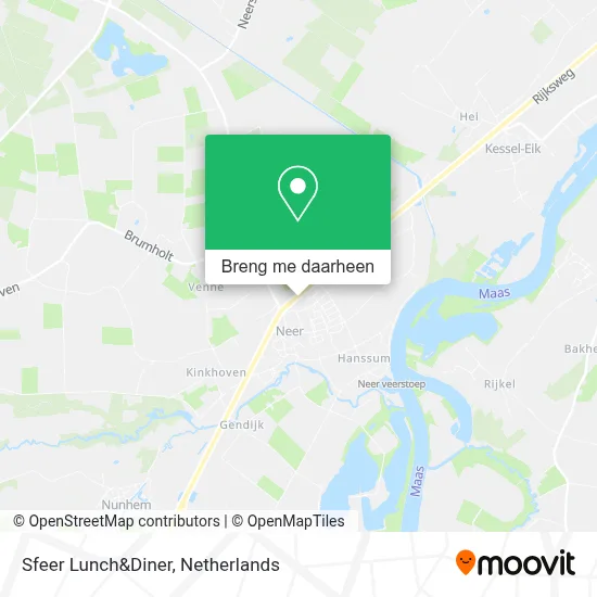 Sfeer Lunch&Diner kaart