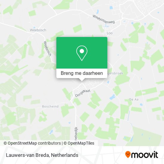 Lauwers-van Breda kaart