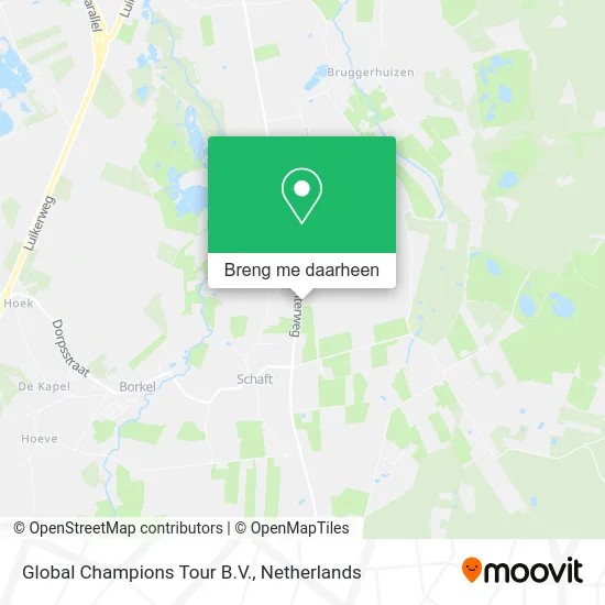 Global Champions Tour B.V. kaart