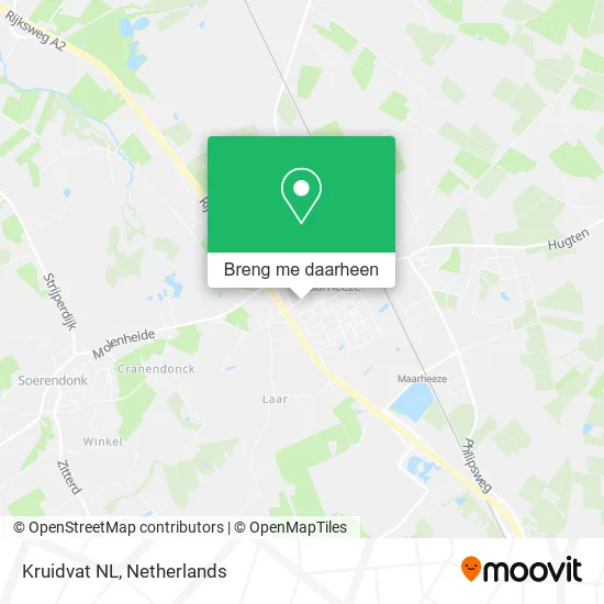 Kruidvat NL kaart