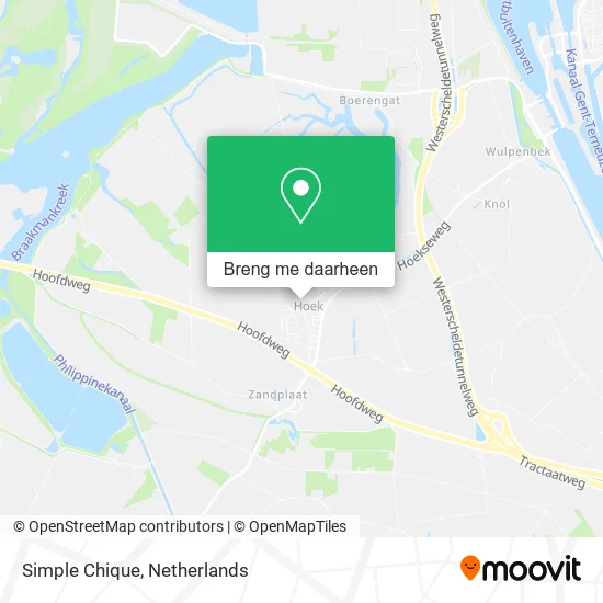Simple Chique kaart