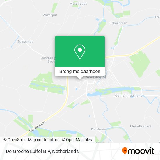 De Groene Luifel B.V kaart