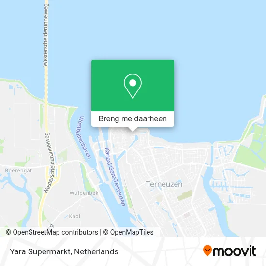 Yara Supermarkt kaart