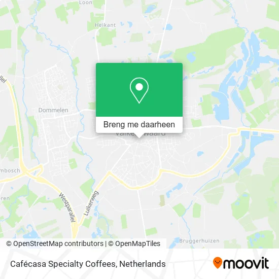 Cafécasa Specialty Coffees kaart