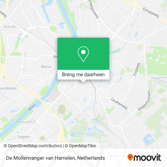 De Mollenvanger van Hamelen kaart