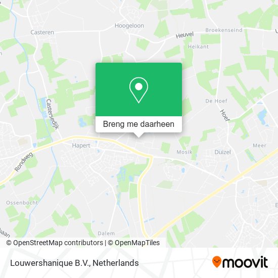 Louwershanique B.V. kaart