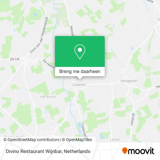 Divino Restaurant Wijnbar kaart