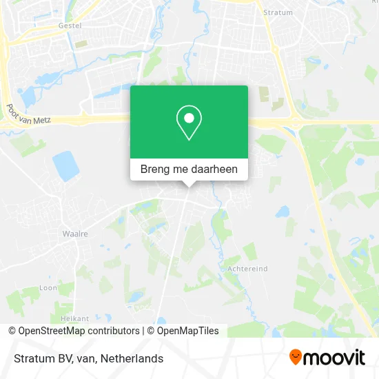 Stratum BV, van kaart