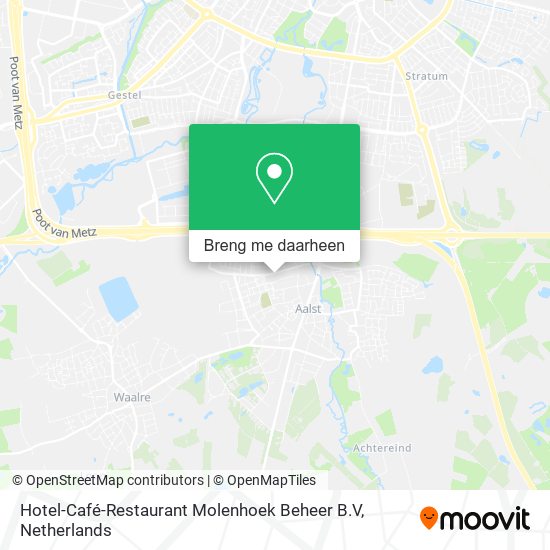 Hotel-Café-Restaurant Molenhoek Beheer B.V kaart