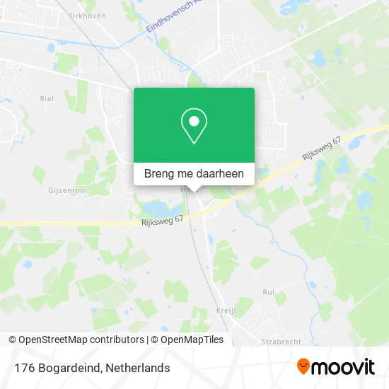 176 Bogardeind kaart