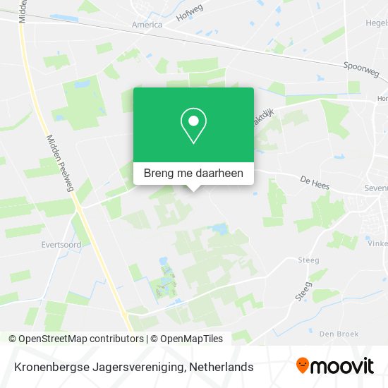 Kronenbergse Jagersvereniging kaart