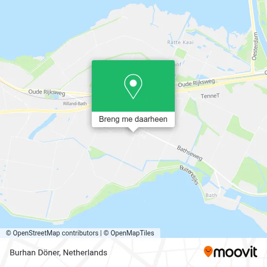 Burhan Döner kaart
