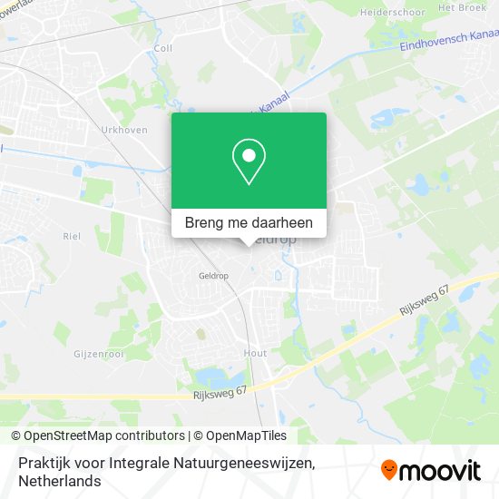 Praktijk voor Integrale Natuurgeneeswijzen kaart