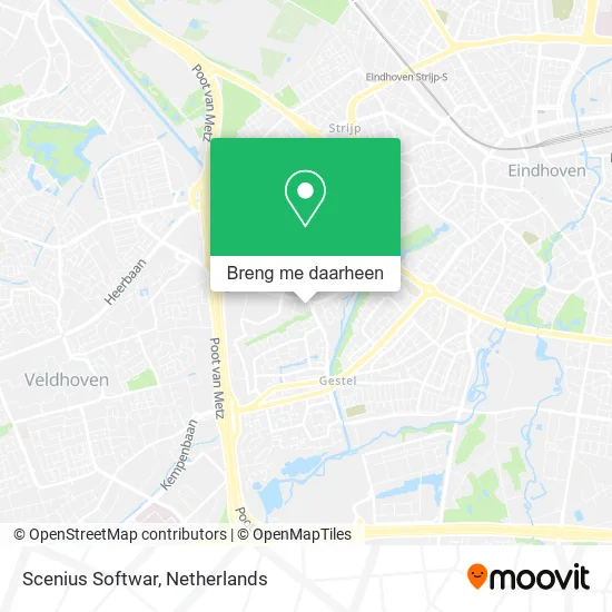 Scenius Softwar kaart