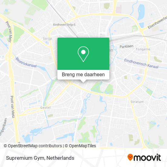 Supremium Gym kaart