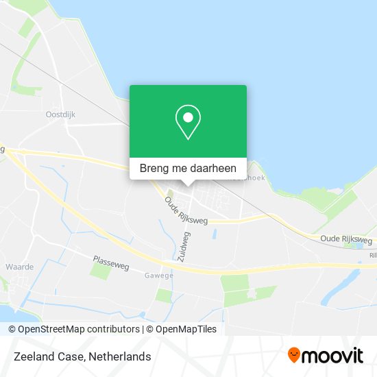 Zeeland Case kaart