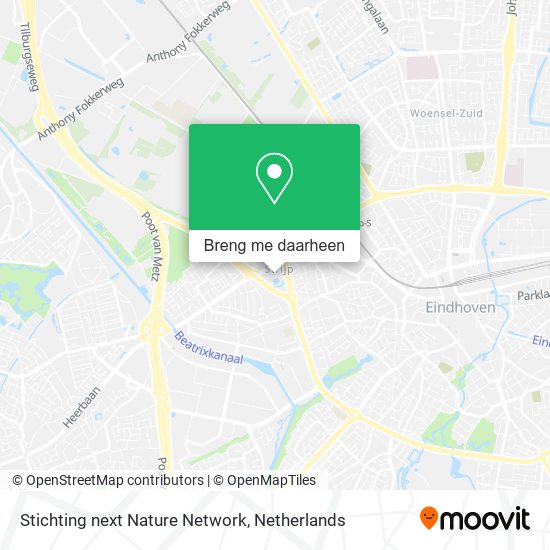 Stichting next Nature Network kaart
