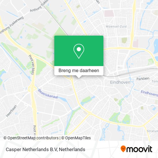 Casper Netherlands B.V kaart