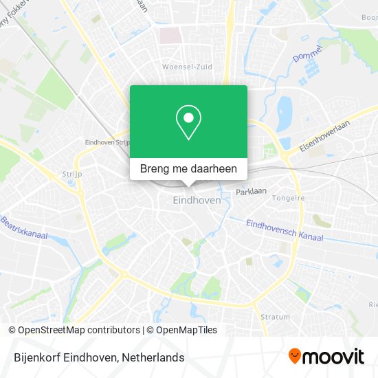 Bijenkorf Eindhoven kaart