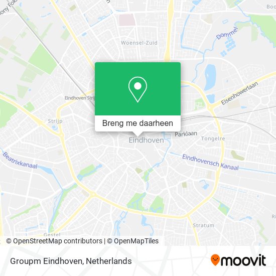 Groupm Eindhoven kaart