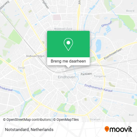 Notstandard kaart