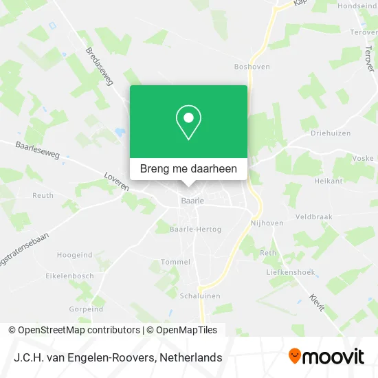 J.C.H. van Engelen-Roovers kaart