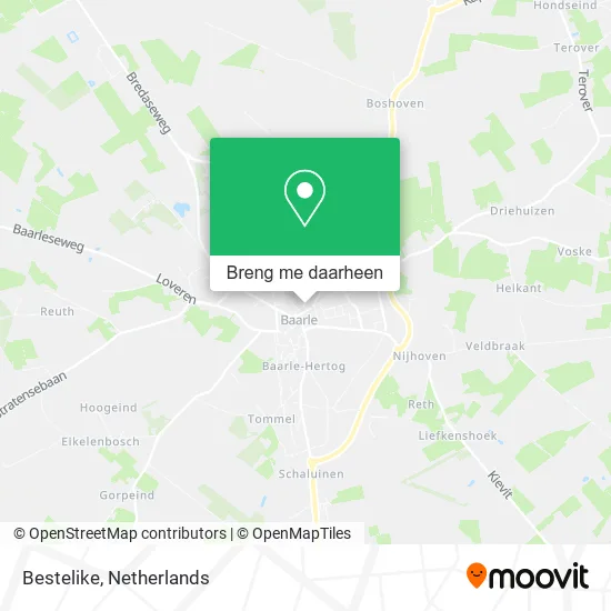 Bestelike kaart
