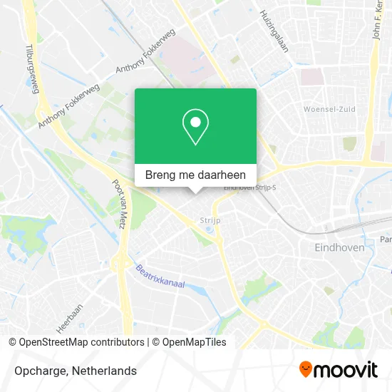 Opcharge kaart