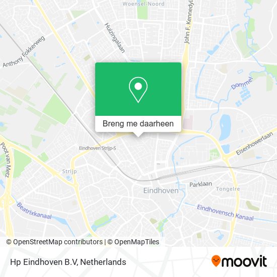 Hp Eindhoven B.V kaart