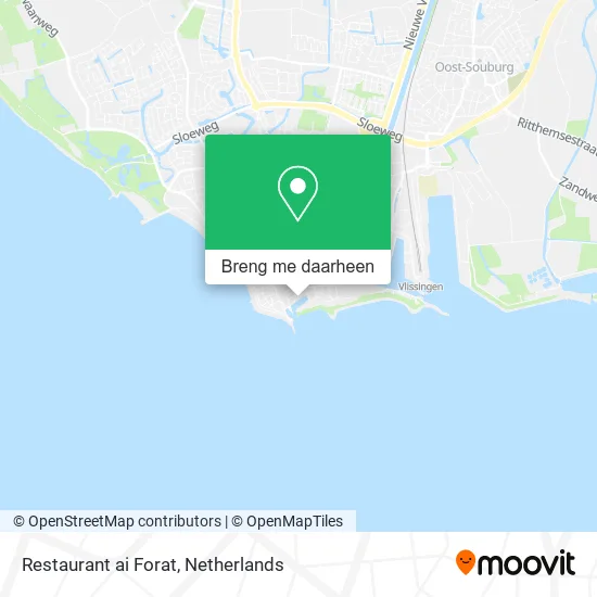 Restaurant ai Forat kaart