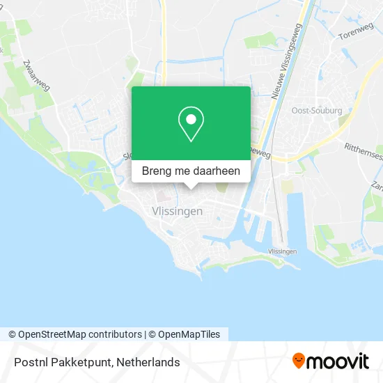 Postnl Pakketpunt kaart