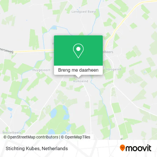 Stichting Kubes kaart