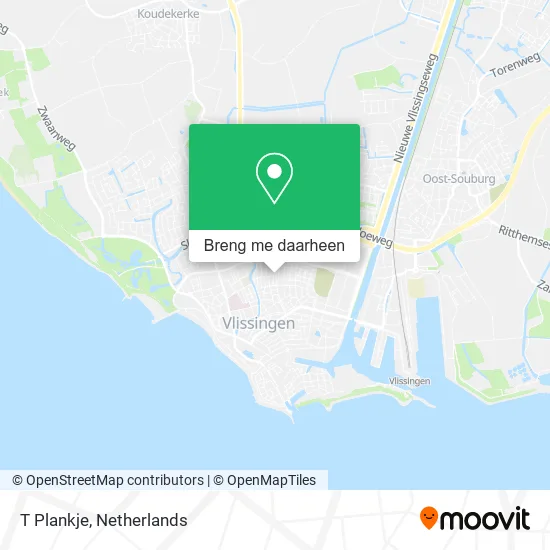 T Plankje kaart