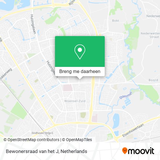 Bewonersraad van het J kaart