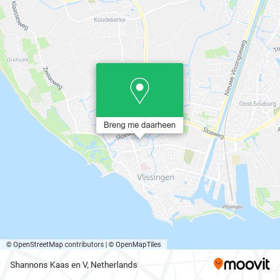 Shannons Kaas en V kaart
