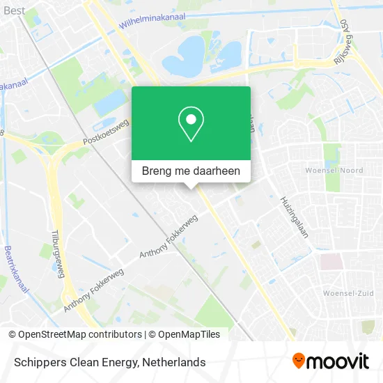 Schippers Clean Energy kaart