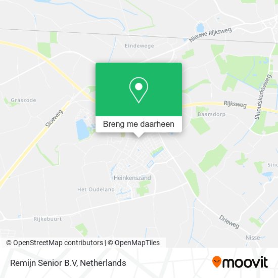 Remijn Senior B.V kaart