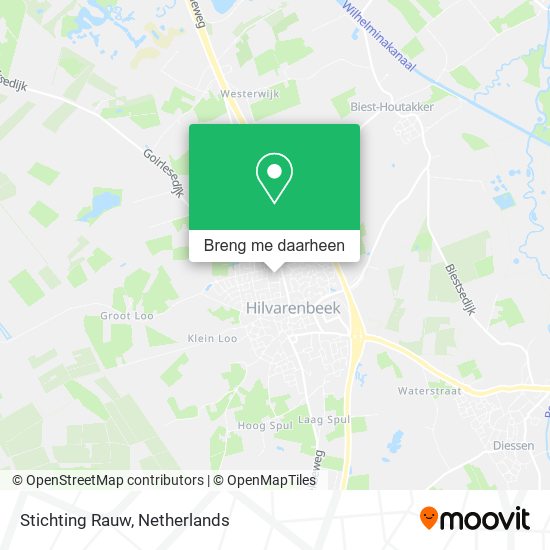 Stichting Rauw kaart